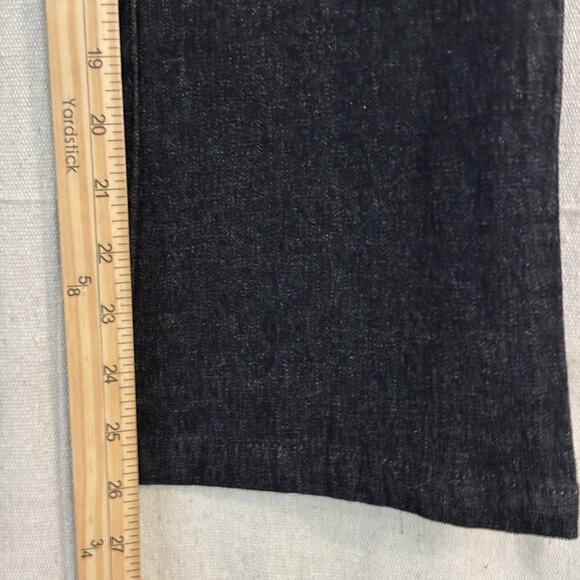 Cotton Traders Womens Western Denim Wash Comfy Bootcut Jeggings Size 6 Black - Picture 6 of 9